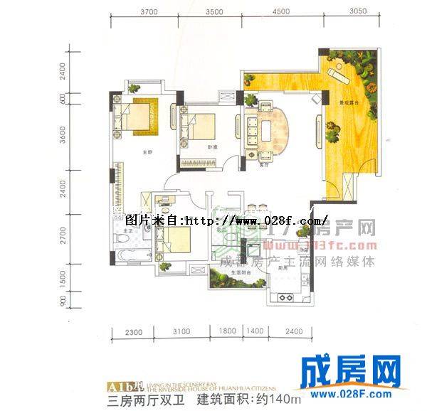 泊景湾户型图,点击放大