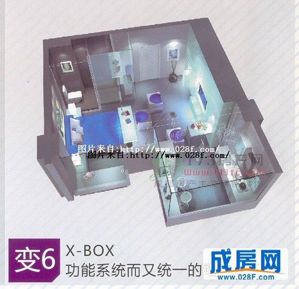 欧波罗户型图,点击放大