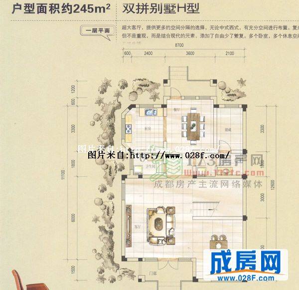 清溪玫瑰园户型图,点击放大