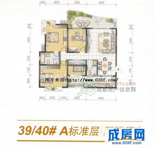 建信·奥林匹克花园户型图,点击放大