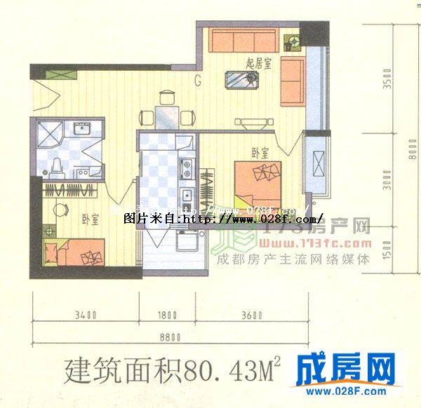 金璐天下户型图,点击放大