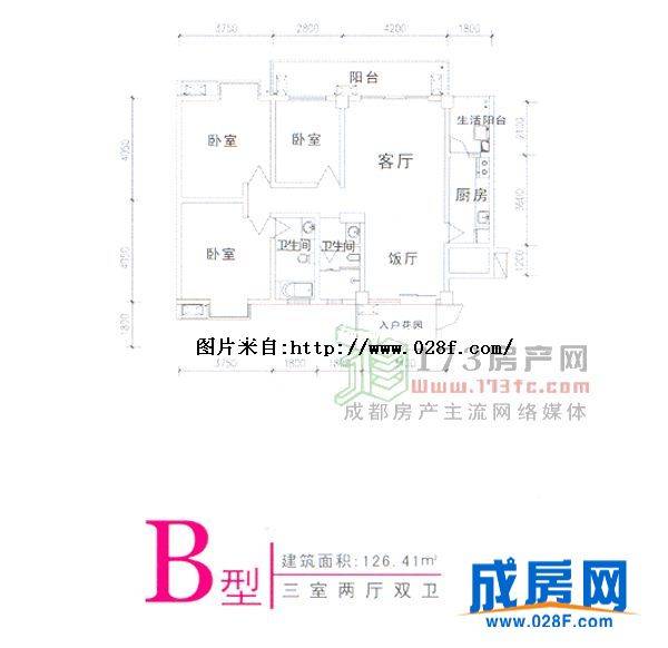 欣瑞和 成都早晨户型图,点击放大