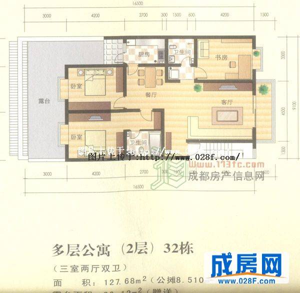 兰花村户型图,点击放大