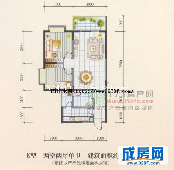 芙华幸福彼岸户型图,点击放大