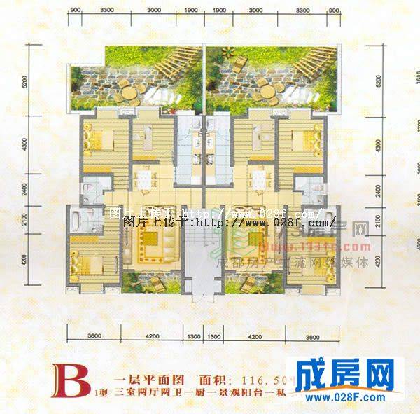 北埠雅园户型图,点击放大