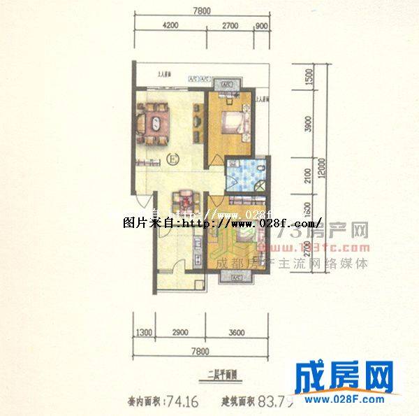 金城丽舍户型图,点击放大