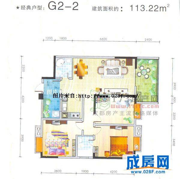 兴元华府户型图,点击放大