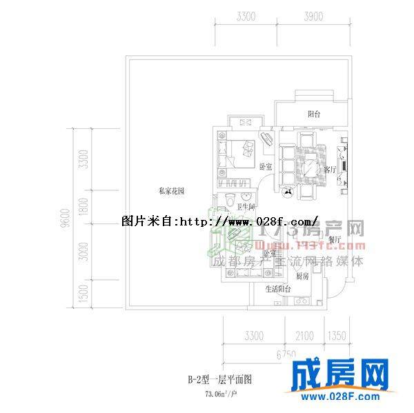 书苑世家户型图,点击放大