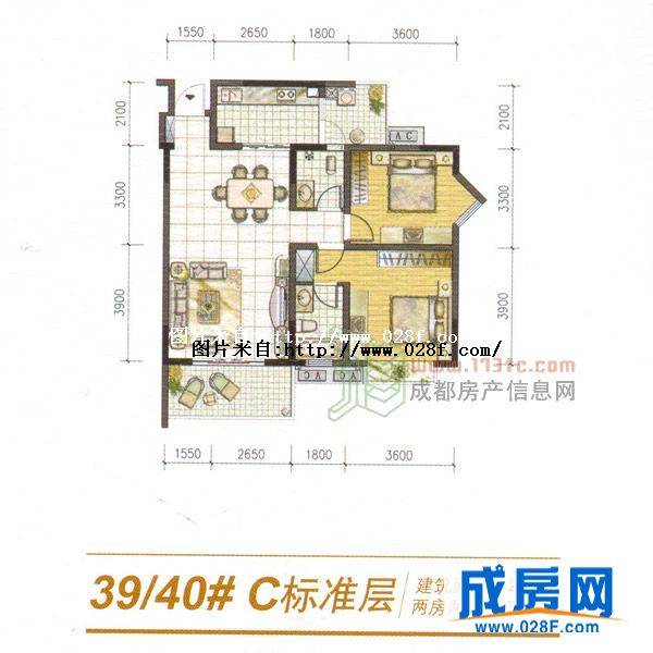 建信·奥林匹克花园户型图,点击放大