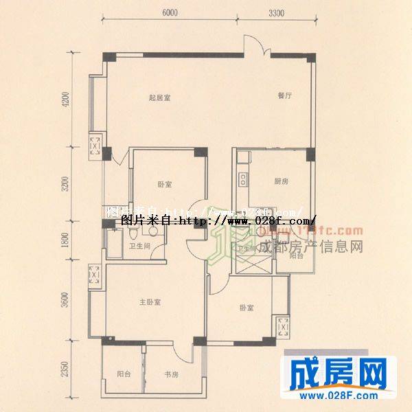 红馆户型图,点击放大
