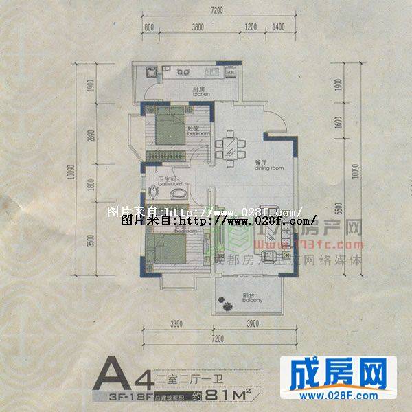 诚品上院户型图,点击放大