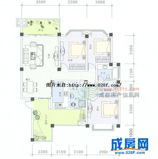 名信天龙瑞景户型图,点击放大