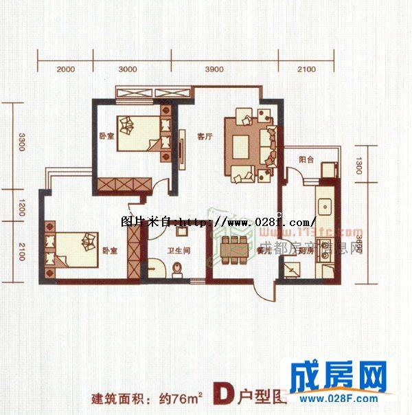 唯特郡户型图,点击放大