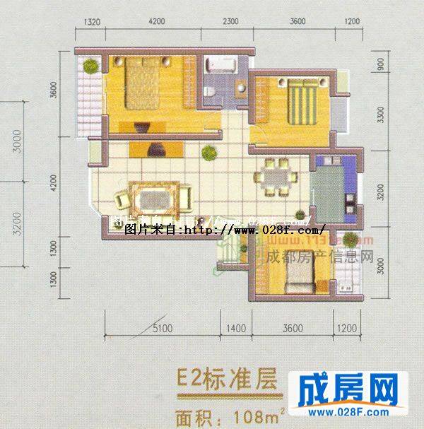 大成·天府景秀户型图,点击放大