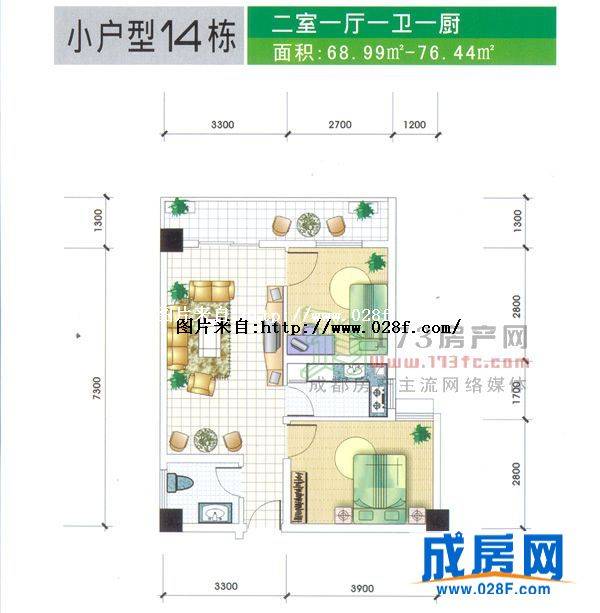 万树森林户型图,点击放大