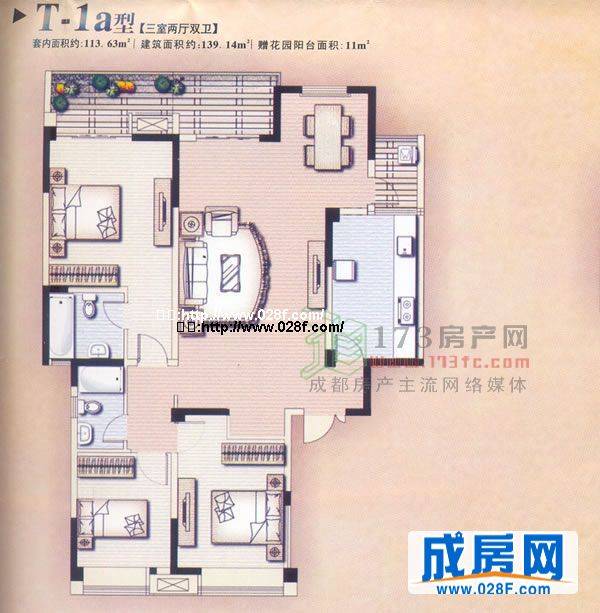 空港十六区户型图,点击放大