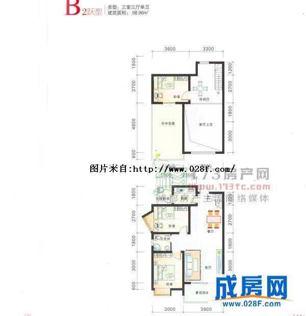 德坤竹韵坊户型图,点击放大
