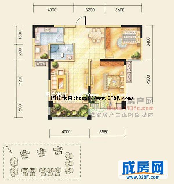 中铁瑞景茗城户型图,点击放大