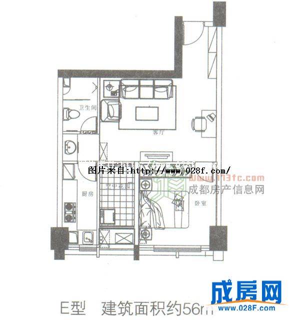 商鼎国际户型图,点击放大