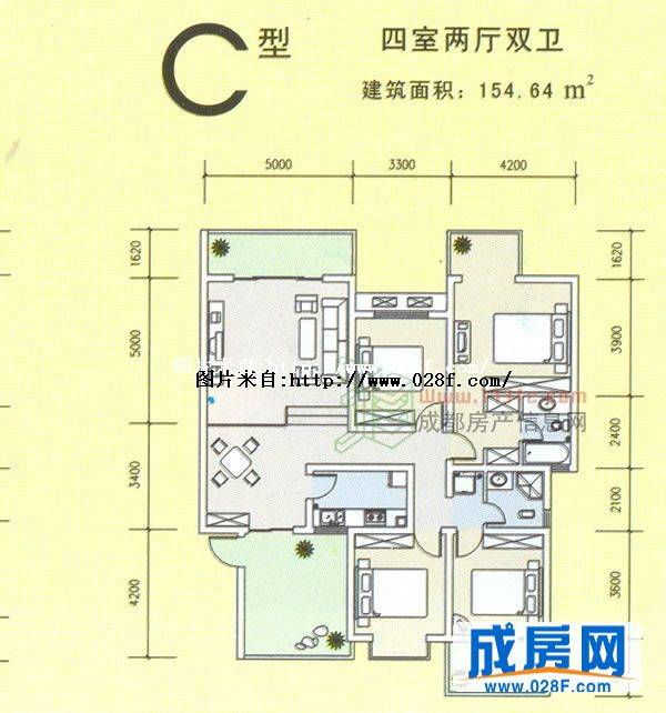 坡景·香樟林户型图,点击放大