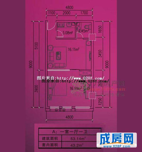 德润苑户型图,点击放大