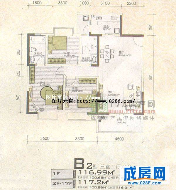 诚品上院户型图,点击放大