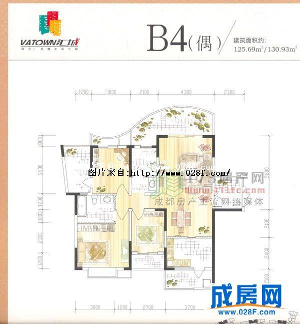 华楠半岛户型图,点击放大