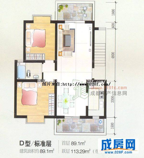 杜鹃城户型图,点击放大