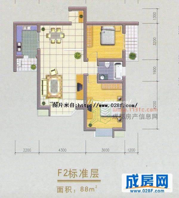 大成·天府景秀户型图,点击放大