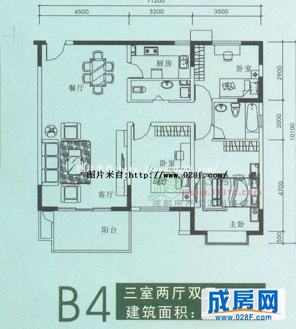 绿茵豪庭户型图,点击放大