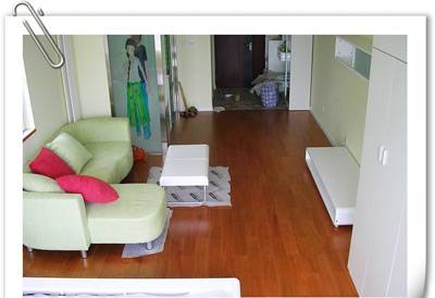 看成都网友63平米零居室 小家也要72变