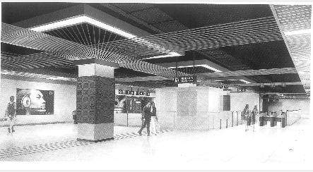 成都地铁一号线装修初次亮相 明年就将通车