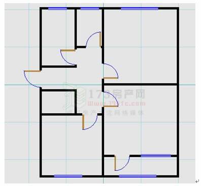 教您3分钟轻松画出户型图来 