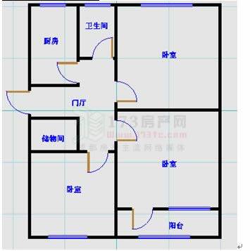 教您3分钟轻松画出户型图来 