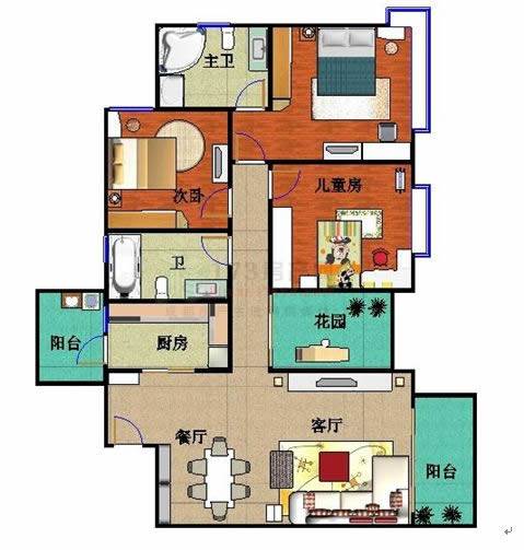 教您3分钟轻松画出户型图来 