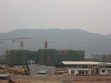 看房 东山国际新城最新工程进度 图 