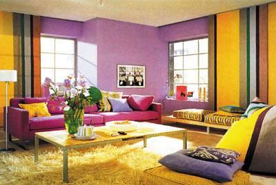 家居色彩 亮丽无规则