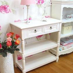 最女人味的白色家居 淡淡粉色柔情似水