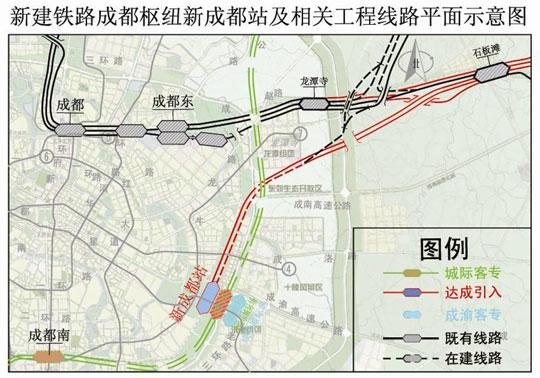 4铁路切割城东:新建铁路走高架 站旁没有荷花池?(图)