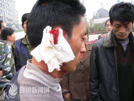 雍锦湾工地发生流血事件 