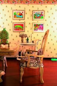 演员岳秀清 秀丽清雅饰我家 精美居家