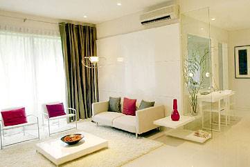 白色调展现低调的华丽家居与时尚氛围