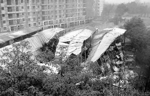 双流千人工棚起大火 建筑商称与开发商协商解决