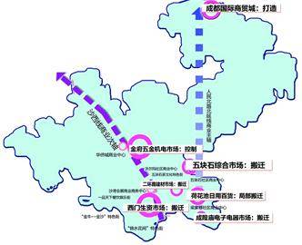 成都金牛区 批发转零售 荷花池将成现代商住区