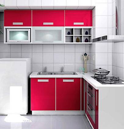  开放式 厨房装修成80后新宠 享受时尚生活