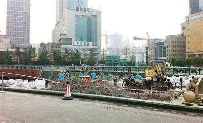 天府广场再改造 椭圆形中心广场将变圆形 图 