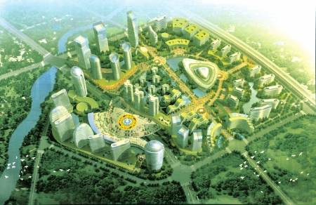  新川 起步 高端产业筑世界之城