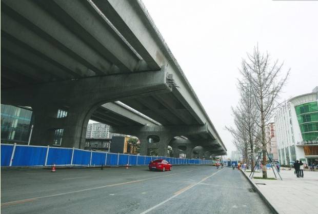 路宽好跑噪音小 二环底层首个样板段亮相