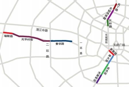 通宵施工32夜 成都10条道路改造完成