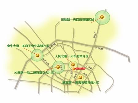 北城改造金牛5大片区变脸 新城打造山水北城